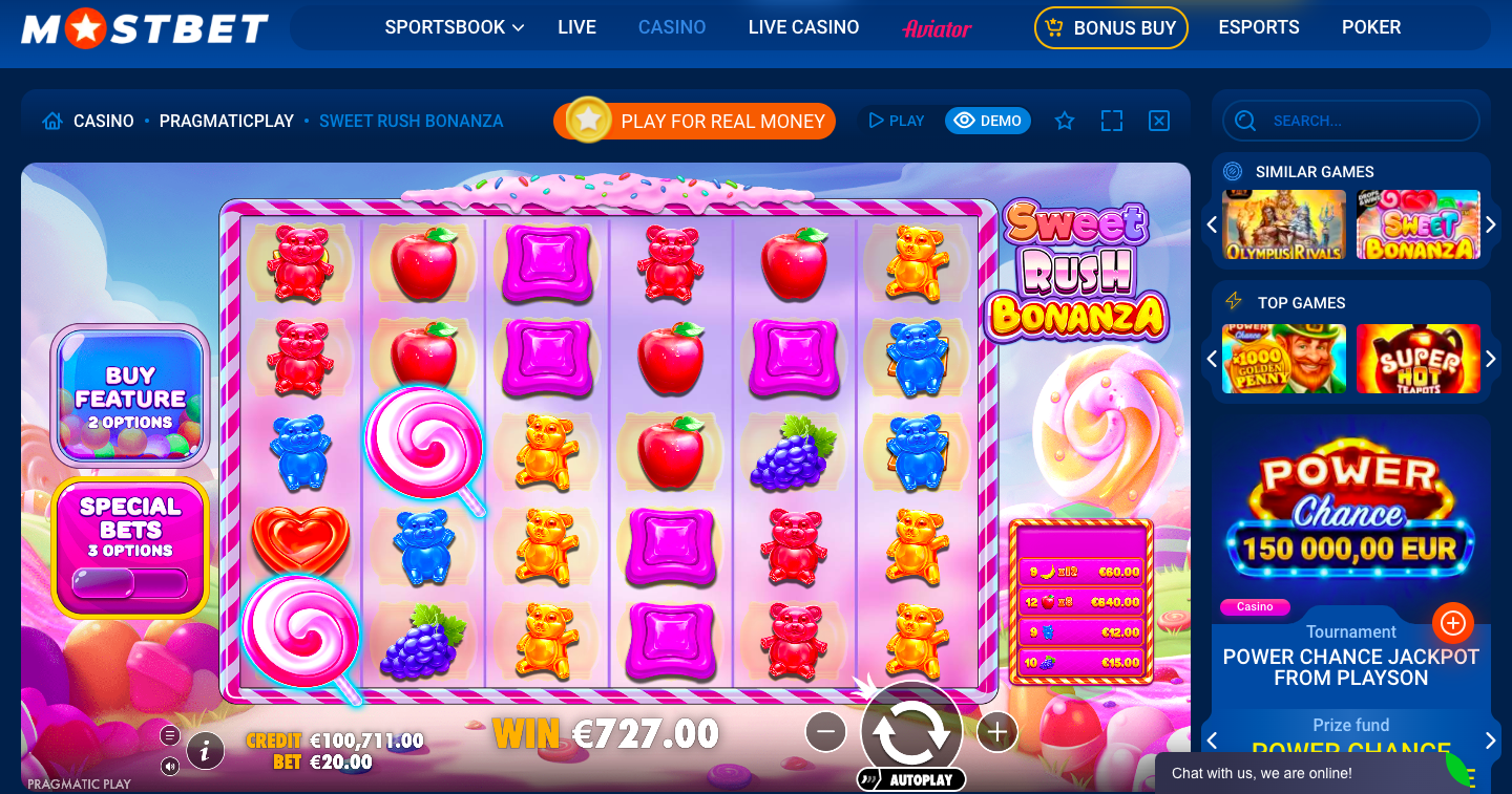 Mostbet Casino Slots